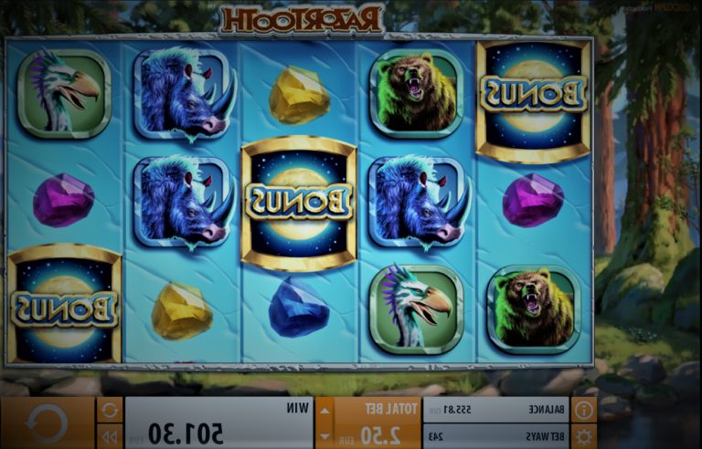 Raihlah Keajaiban Yang Beragam Dari Game Slot Online Razortooth Dari Quickspin